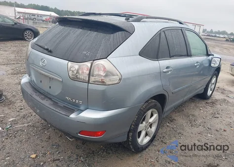 2004 Lexus Rx 330 z USA, uszkodzony, nr VIN JTJGA31UX40008978